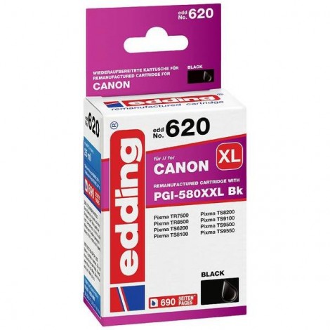 Cartuccia dinchiostro Compatibile sostituisce Canon PGI-580XXLBK Nero EDD-620