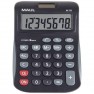 MJ 550 Calcolatrice da tavolo Nero Display (cifre): 8 a batteria, a energia solare (L x A) 155 mm x 11 mm
