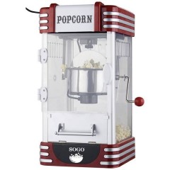 Macchina per i popcorn Argento/Rosso