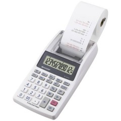 EL-1611 V Calcolatrice da tavolo scrivente Bianco Display (cifre): 12 a batteria, rete elettrica (L x A x P) 99 x