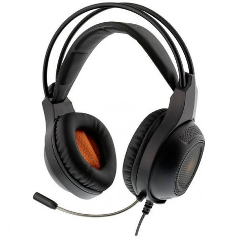 DH210 Gaming Cuffie On Ear via cavo Stereo Nero