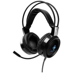 DH110 Gaming Cuffie Over Ear via cavo Stereo Nero