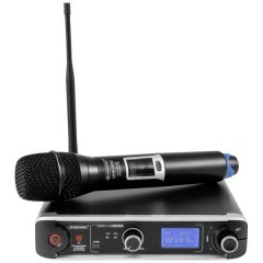 UHF-301 a gelato Kit microfono Tipo di trasmissione:Senza fili (radio) Alloggiamento in metallo