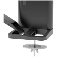 Montaggio da tavolo Adatto per serie: TRACE supporto per doppio monitor Nero