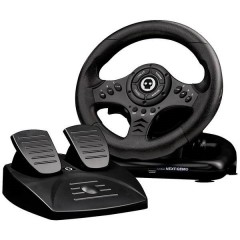 Steering wheel & Pedals Volante Nintendo Switch, PC, PlayStation 3, PlayStation 4, Xbox One, Xbox Series S, Xbox 