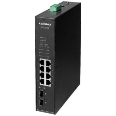 Switch ethernet industriale N. porte Ethernet 8 Velocità LAN 10 GBit/s