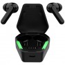 Gaming Cuffie In Ear Bluetooth Stereo Nero Indicatore di carica della batteria, headset con microfono,