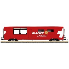 G vagone ristorante Glacier-Express della RHB