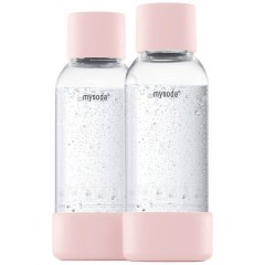 Bottiglia in PET 0,5L Bottle 2 pack Pink Rosa