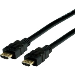 HDMI Cavo Spina HDMI-A, Spina HDMI-A 2.00 m Nero doppia schermatura Cavo HDMI