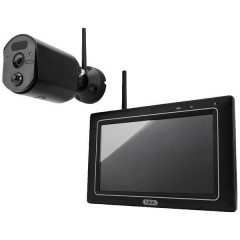 EasyLook BasicSet senza fili-Kit videocamere sorveglianza 4 canali con 1 camera 2304 x 1296 Pixel 2.4 