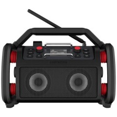 RockPro Radio da cantiere DAB+, FM AUX, Bluetooth, DAB+, FM, USB Funzione di carica della batteria ,