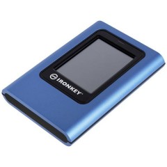 IronKey Vault Privacy 80 960 GB Hard Disk esterno da 3,5 USB-C™ Blu