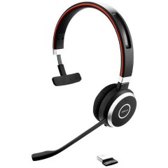 Evolve 65 Second Edition - UC Telefono Cuffie On Ear Bluetooth, Senza fili (via radio) Mono Nero Eliminazione del