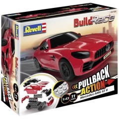 Automodello in kit da costruire Build n Race Mercedes-AMG GT R, rot 1:43