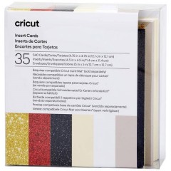 Insert Cards Glitz & Glam S40 Set di mappe Grigio tortora, crema, Bianco