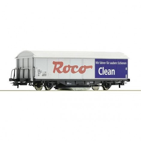 H0 Vagone di pulizia binari ROCO clean