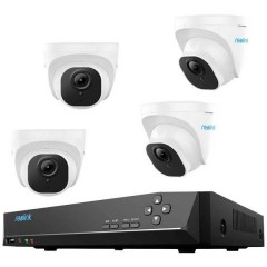 NVS8-5KD4-A LAN IP-Kit videocamere sorveglianza 8 canali con 4 camere 4096 x 2512 Pixel