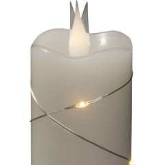 Candela a LED Bianco Bianco caldo (Ø x A) 50 mm x 152 mm