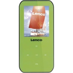 Xemio-655 MP3-Player, MP4-Player 4 GB Verde Registrazione vocale