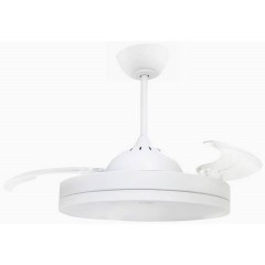 Ventilatore da soffitto (Ø x A) 480 mm x 400 mm Colore alloggiamento: Bianco