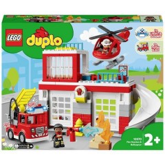 LEGO® DUPLO® Vigili del fuoco con elicottero