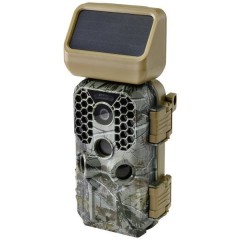 HUNTSOLR100 Camera outdoor 30 Megapixel incl. caricabatterie solare con batteria agli ioni di litio Verde militare