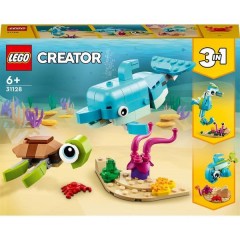 LEGO® CREATOR Delfino e tartaruga