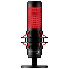 QuadCast Microfono per PC Nero/Rosso Cablato Stativo