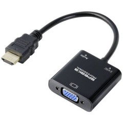 HDMI / VGA Adattatore [1x HDMI® - 1x VGA] Nero HDMI standard 0.15 m