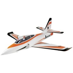 Bianco, Arancione, Nero Aeromodello Jet PNP 800 mm