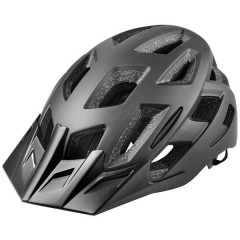 Casco per bicicletta Grigio scuro opaco Taglia=L circonferenza cranica=58-61 cm