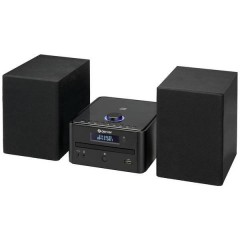 MDA-270 Sistema stereo AUX, Bluetooth, CD, DAB+, FM, USB, incl. telecomando, incl. Speaker box 2 x 5 W Nero
