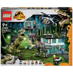 LEGO® JURASSIC WORLD™ Attacco Giganotosaurus & Therizinosaurus