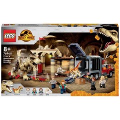 LEGO® JURASSIC WORLD™ T REX & Atrociraptor: Esplosione di dinosauri