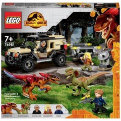 LEGO® JURASSIC WORLD™ Trasporto di Piroraptor e Dilophosaurus
