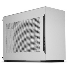 DAN Cases Mini-ITX Gehäuse, PCIE4.0 Riserkabel - silber Mini-Tower PC Case da gioco Argento