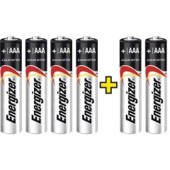 Max 4+2 Batteria Ministilo (AAA) Alcalina/manganese 1.5 V 6 pz.