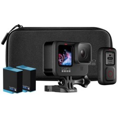 HERO9 Black Accessory Hard Bundle Action camera 5K, GPS, Impermeabile, Antiurto, Stereo Sound, Touch screen, WLAN