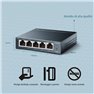 TP-Link TL-SG105 Switch 5 Porte Gigabit 10/100/1000 Mbps, Plug & Play, Nessuna Configurazione Richiesta, Struttura in Acciaio