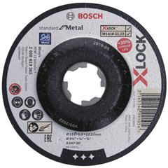 X-LOCK Disco di sgrossatura dritto 115 mm 22.23 mm 1 pz.