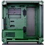 Full Tower PC Case Verde compatibile LCS, finestra laterale, adatto per raffreddamento ad