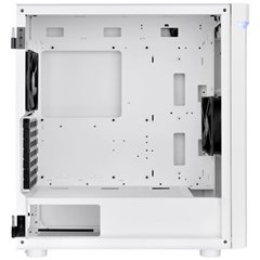 Midi-Tower PC Case Bianco compatibile LCS, finestra laterale, adatto per raffreddamento ad