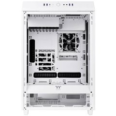 Full Tower PC Case Bianco compatibile LCS, finestra laterale, adatto per raffreddamento ad
