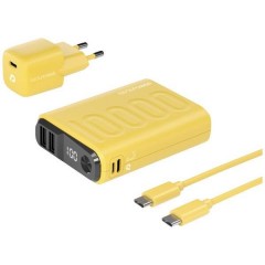 PB-10000 Power Pack Power bank 10000 mAh Li-Ion USB, USB-C® Giallo