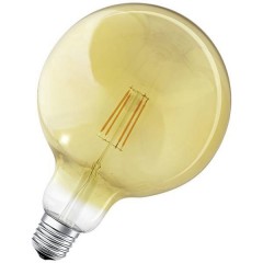 LED (monocolore) ERP E (A - G) E27 Forma di palla 6 W 52 W Bianco caldo (Ø x A) 125 mm x 125 mm 