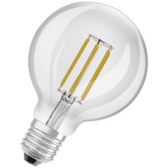 LED (monocolore) ERP A (A - G) E27 Forma di palla 4 W 60 W Bianco caldo (Ø x A) 95 mm x 95 mm 1 