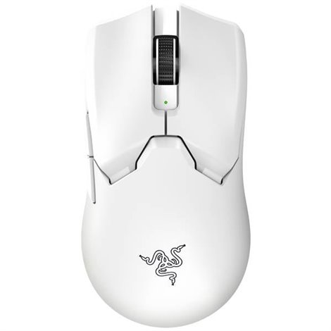 Viper V2 Pro Mouse da gioco Senza fili, USB Ottico Bianco 5 Tasti 30000 dpi Memoria integrata, Rotella di