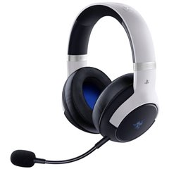 Kaira Pro HyperSpeed - PlayStation Gaming Cuffie Over Ear Bluetooth Stereo Bianco headset con microfono,