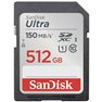 SDXC Ultra 512GB (Class 10/UHS-I/150MB/s) Scheda SDXC 512 GB UHS-Class 1 impermeabile, antiurto